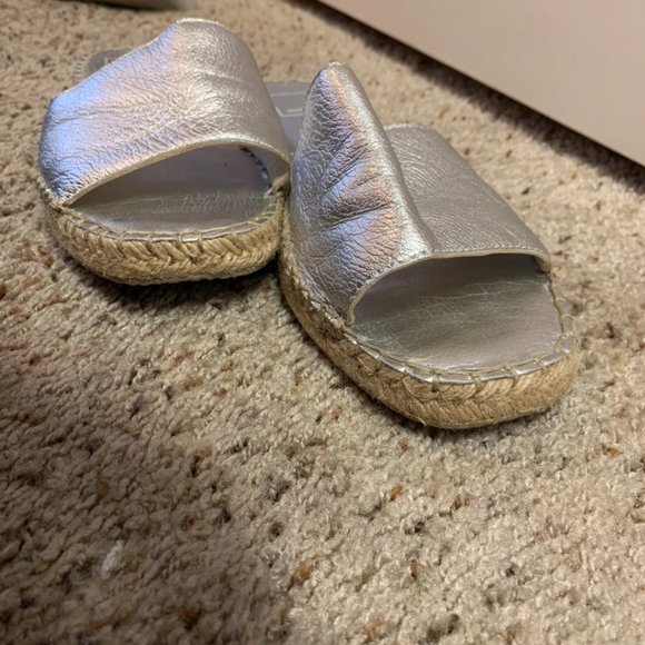 Dolce Vita Silver Espadrilles - Picture 5 of 7